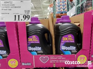4094722
WOOLITE DARK LAUNDRY DETERGENT 99 wash loads 
($7.00 INSTANT SAVINGS EXPIRES ON 2021-08-01)
$11.99