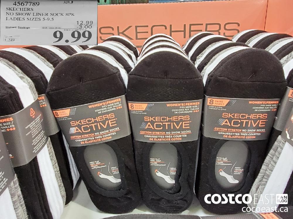 skechers liner socks costco