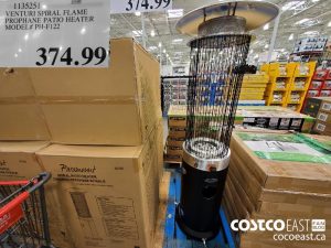 1135251VENTURI SPIRAL FLAME PROPHANE PATIO HEATER MODEL# PH-F122 $374.99