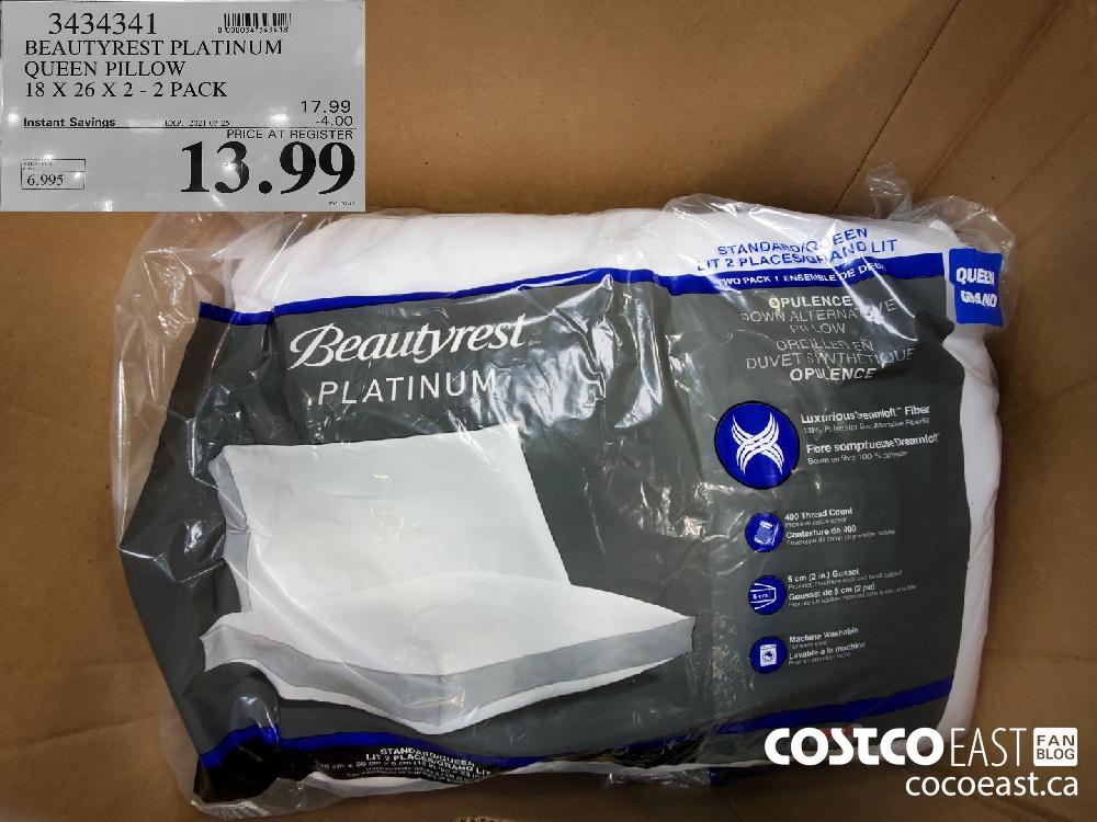 Beautyrest black pillow reviews costco best sale