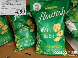 1335553
POPCORNERS FLOURISH HARVEST KALE 369 G 
($2.00 INSTANT SAVINGS EXPIRES ON 2021-08-01)
$4.99