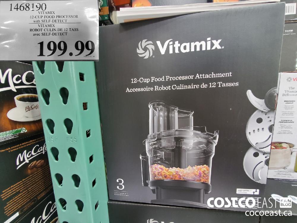 1468190 VITAMIX 12-CUP FOOD PROCESSOR with SELF-DETECT $199.99
