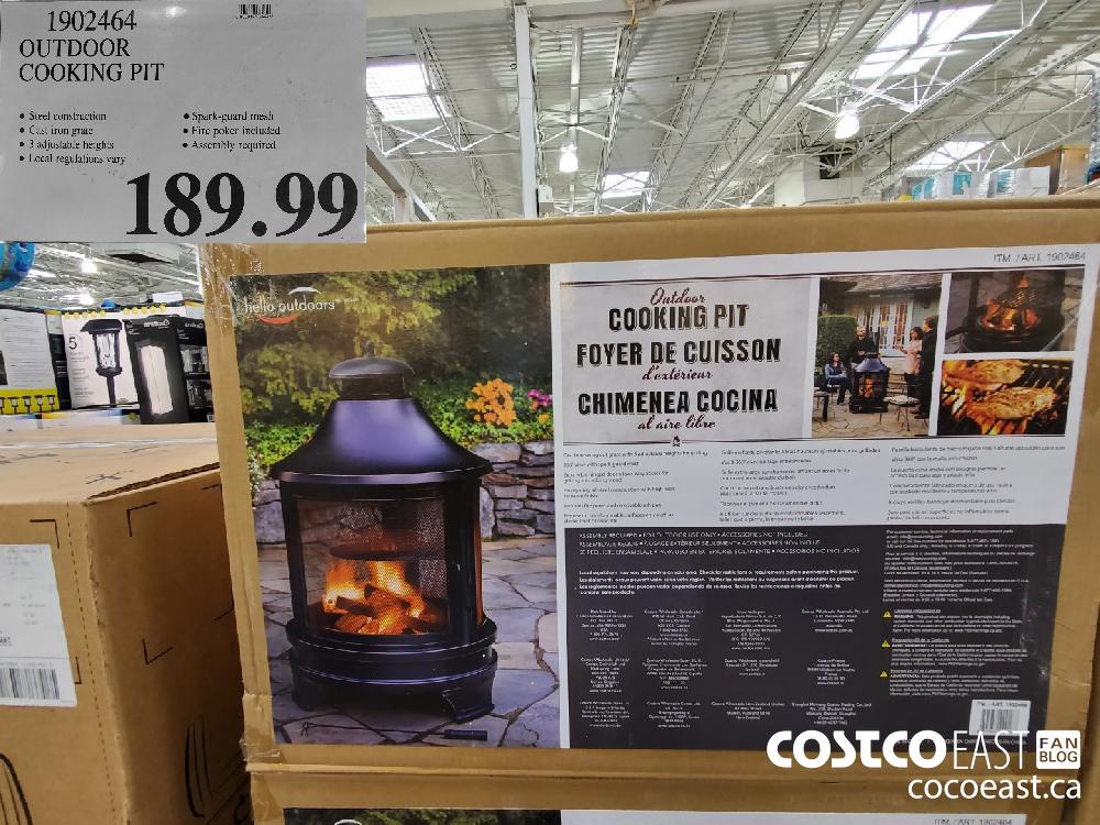 1902464 OUTDOOR COOKING PIT $189.99