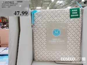 1485803
MARTHA STEWART COTTON SHEETS KING - 4PC 
$47.99