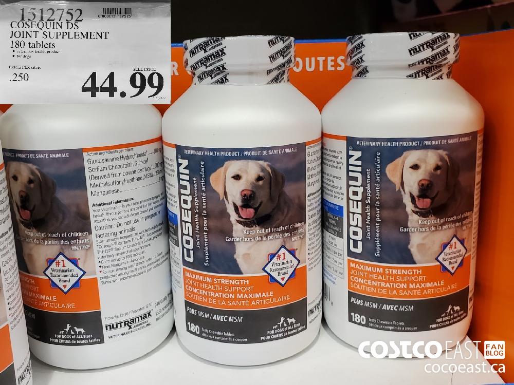 Costco dog joint clearance supplement