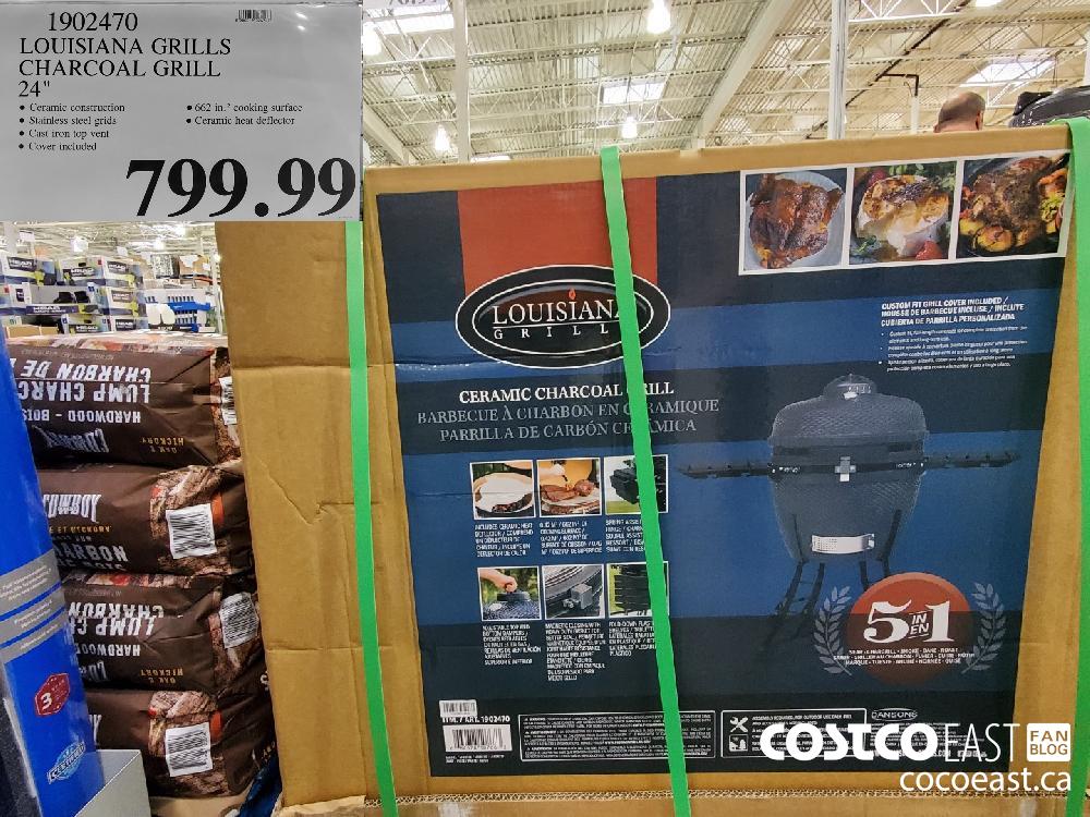 1902470 LOUISIANA GRILLS CHARCOAL GRILL 24" $799.99
