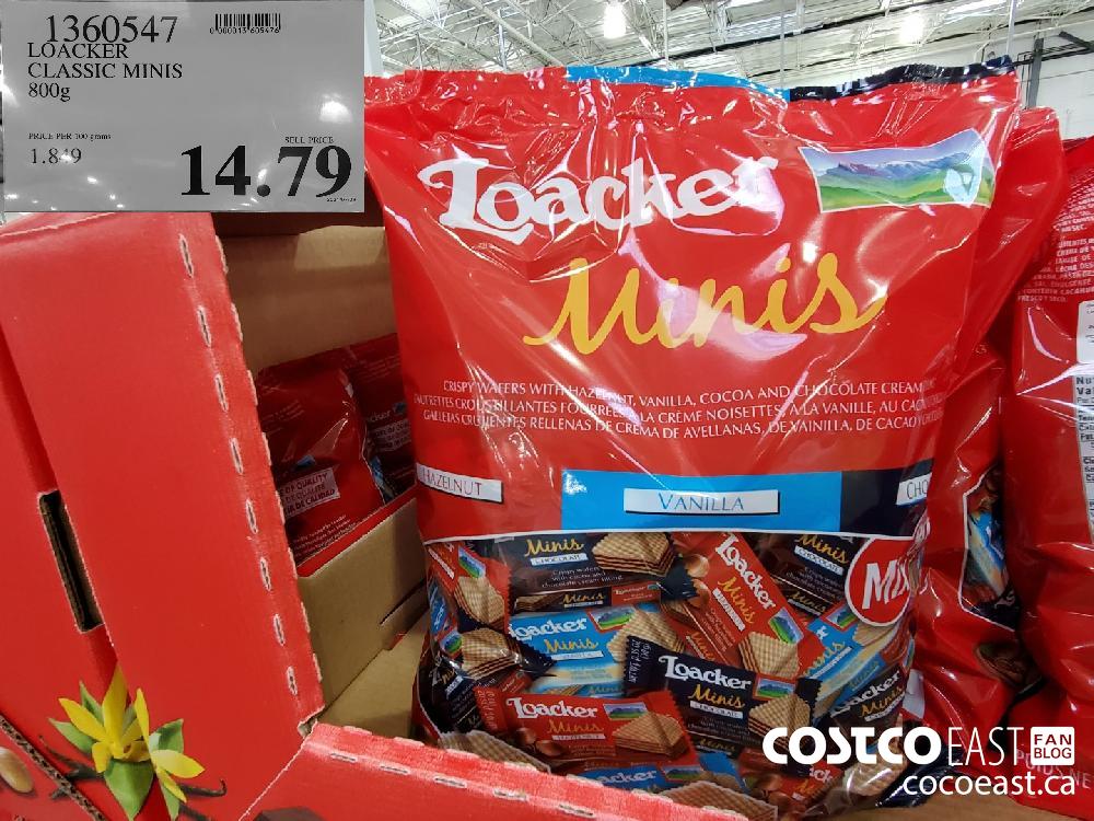 1360547 LOACKER CLASSIC MINIS 800g $14.79