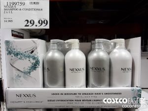 1199759
NEXXUS SHAMPOO & CONDITIONER 2 X1L 
$29.99