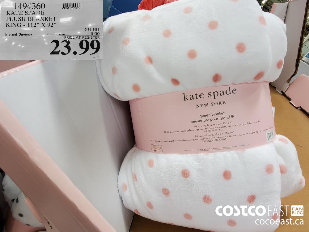 Kate spade throw costco best sale