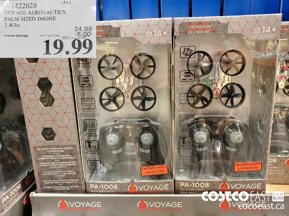 1422628 VOYAGE AERONAUTICS PALM SIZED DRONE 2.4Ghz ($5.00 INSTANT SAVINGS EXPIRES ON 2021-08-08) $19.99