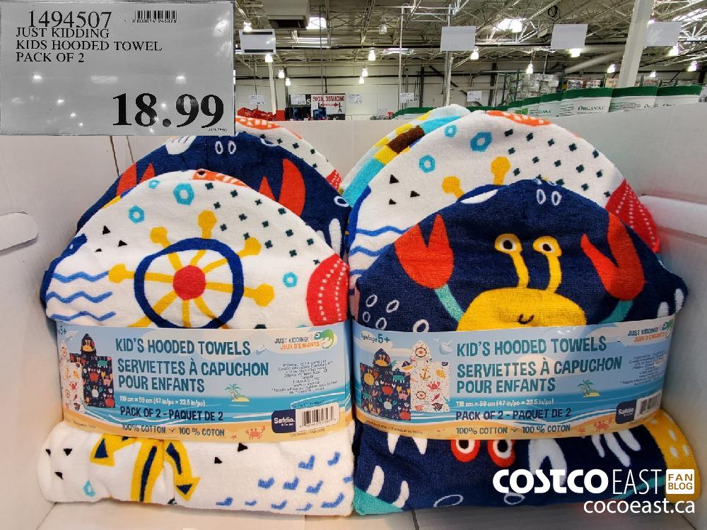 Costco 2024 hooded towel