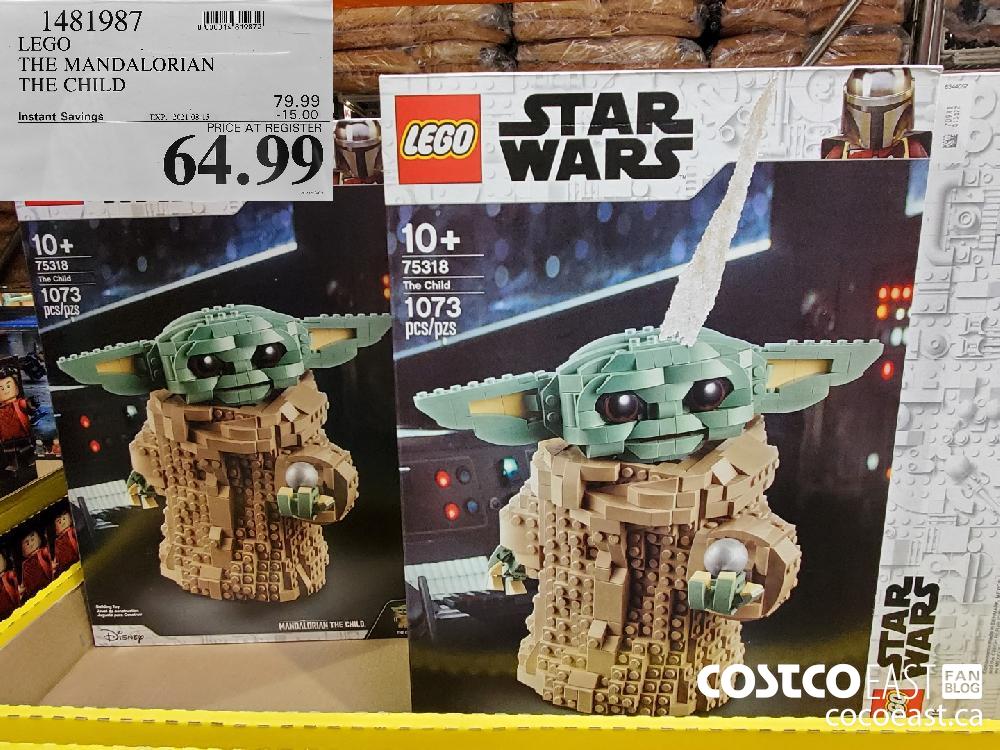 1481987 lego the mandalorian the child 15 00 instant savings expires on 2021 08 15 64 99 Costco East Fan Blog