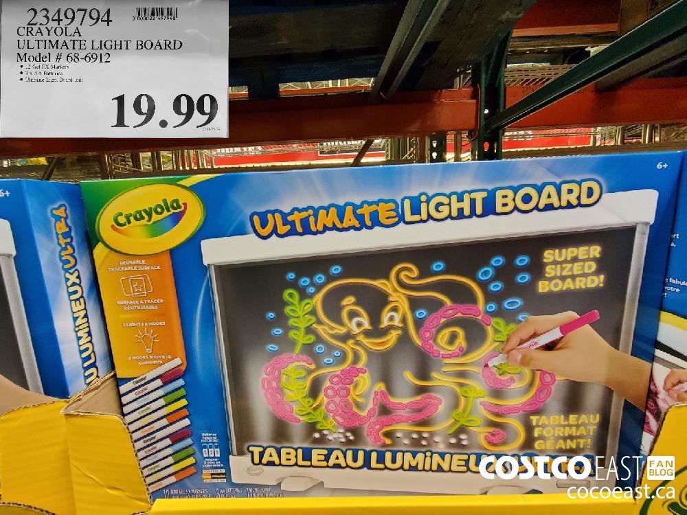 2349794 crayola ultimate light board model 68 6912 19 99 - Costco East Fan  Blog