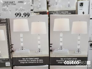 1441687
CRYSTAL LAMP 2 PACK 
$99.99