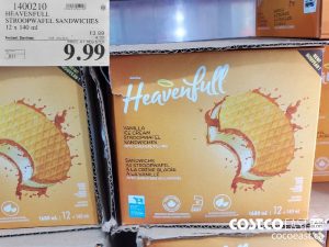 1400210
HEAVENFULL STROOPWAFEL SANDWICHES 12 x 140 ml 
($4.00 INSTANT SAVINGS EXPIRES ON 2021-08-22)
$9.99
