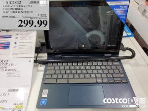 5102832
LENOVO FLEX 2-IN-1 CHROMEBOOK 11.6" TOUCH SCREEM 
($50.00 INSTANT SAVINGS EXPIRES ON 2021-08-22)
$299.99