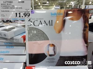 1475980
BODY BLEU CAMISOLE 3PK +LADIES SIZES XS-XXL 
($4.00 INSTANT SAVINGS EXPIRES ON 2021-08-29)
$11.99