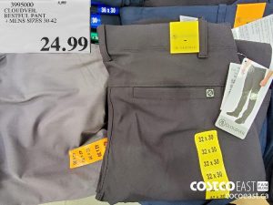 3995000
CLOUDVEIL RESTFUL PANT +MENS SIZES 30-42 
$24.99