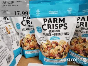 1496178
PARM CRISPS SNACK MIX RANCH 567 g 
$17.99