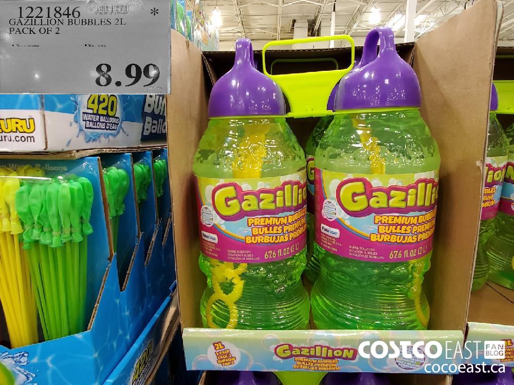 Costco store gazillion bubbles