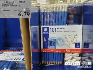 3463333
STAEDTLER NORICA PENCILS HB 
($2.00 INSTANT SAVINGS EXPIRES ON 2021-09-05)
$6.79