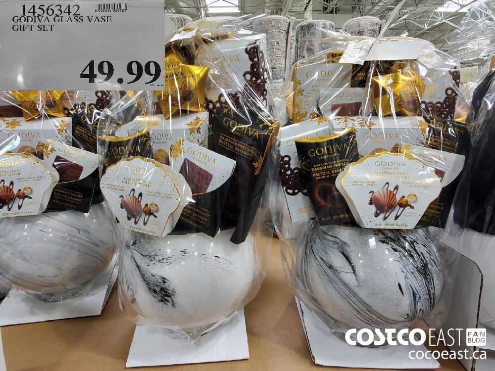 1456342 godiva glass vase gift set 49 99 Costco East Fan Blog