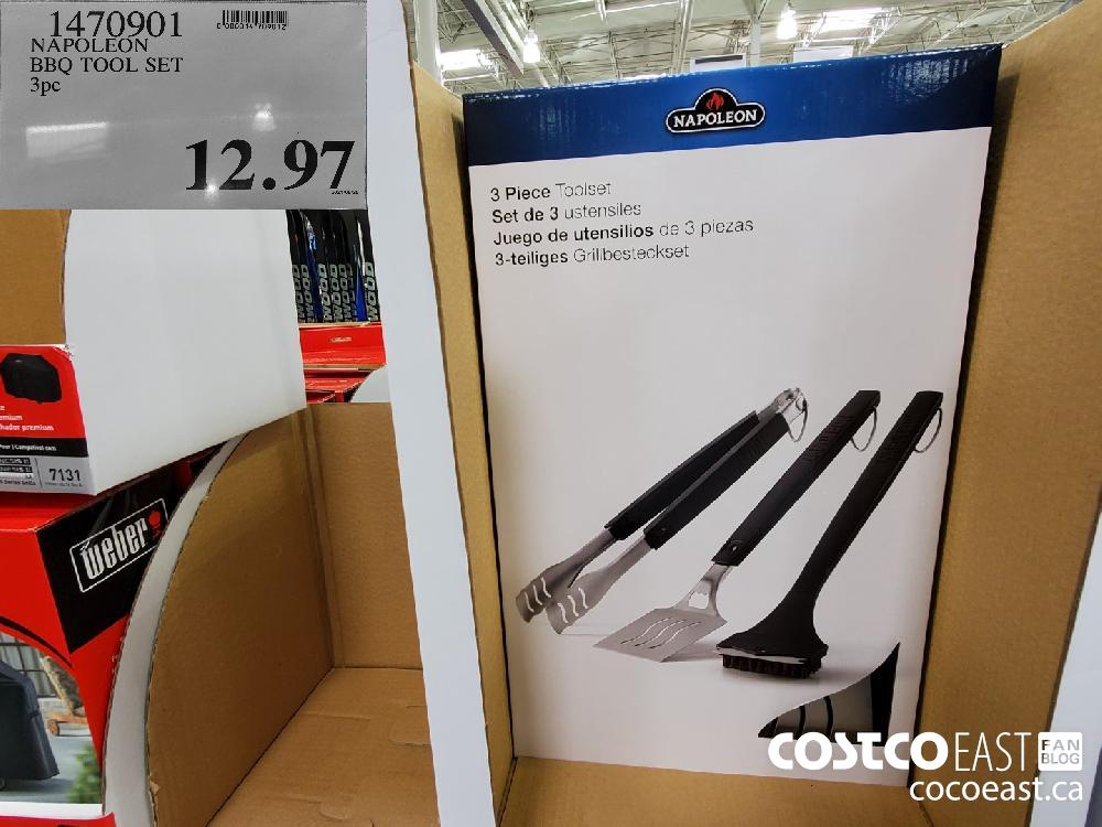 1470901 NAPOLEON BBQ TOOL SET 3 PC $12.97