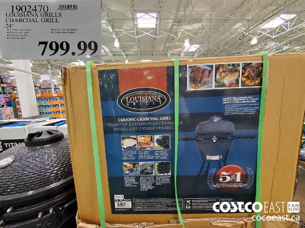 1902470 LOUISIANA GRILLS CHARCOAL GRILL 24" $799.99