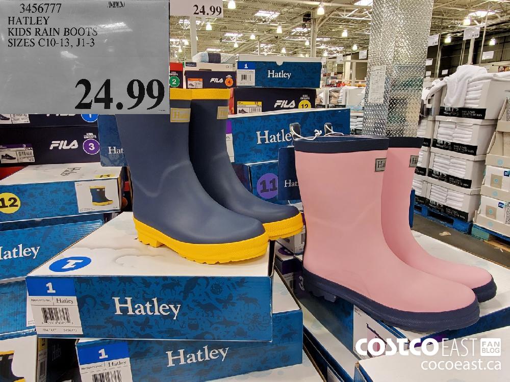 3456777 hatley kids rain boots sizes c10 13 j1 3 24 99 Costco East Fan Blog