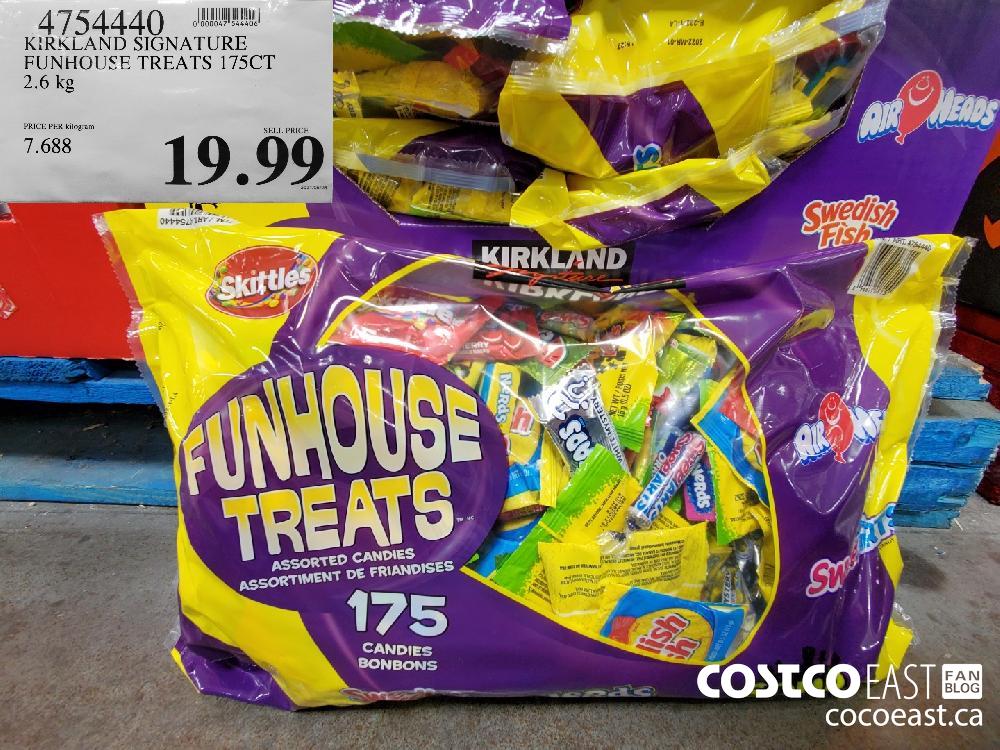 4754440 KiIRKLAND SIGNATURE FUNHOUSE TREATS 175CT 2.6 kg $19.99