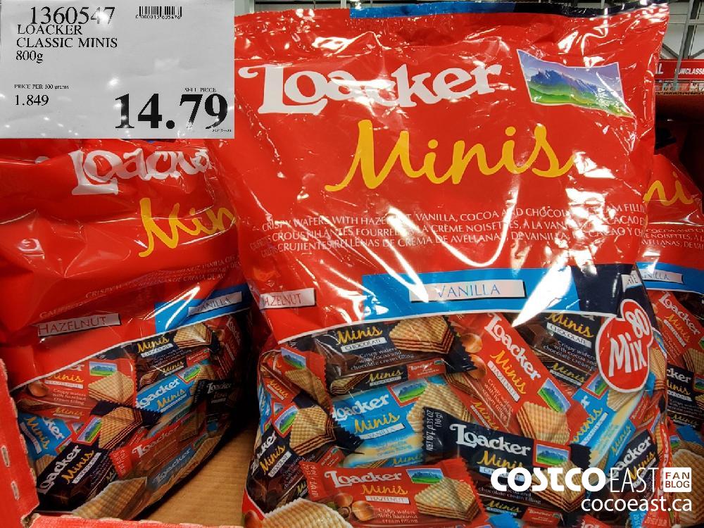 1360547 LOACKER CLASSIC MINIS 800g $14.79