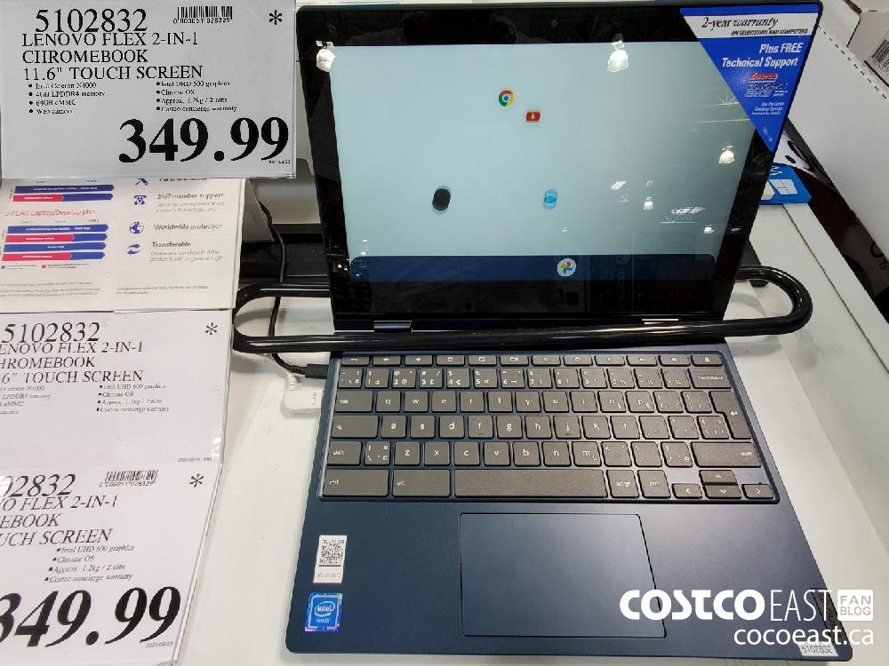 5102832 CHROMEBOOK 11.6" TOUCH SCREEN $349.99