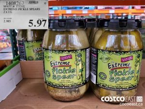 1408267
MATT & STEVE EXTREME PICKLE SPEARS 2 X 1L 
$5.97