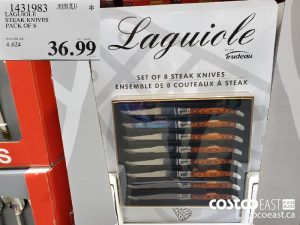 1431983
LAGUIOLE STEAK KNIVES PACK OF 8 
$36.99