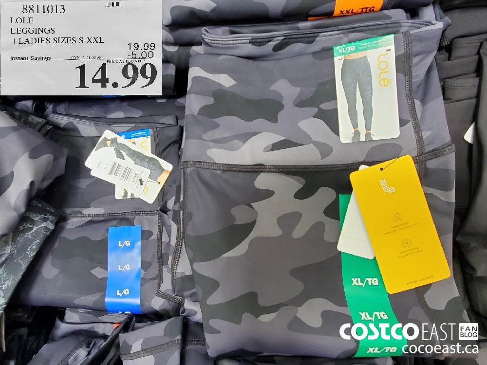 8811013 lole leggings ladies sizes s xxl 5 00 instant savings expires on  2021 09 05 14 99 - Costco East Fan Blog