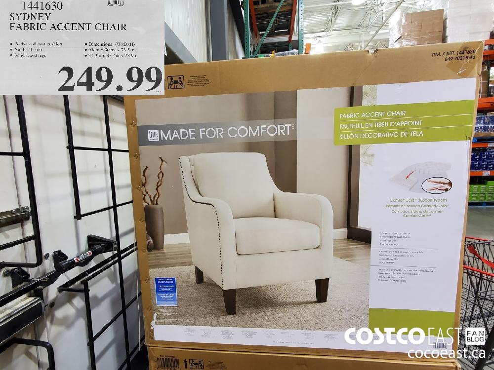 Costco fabric accent online chair