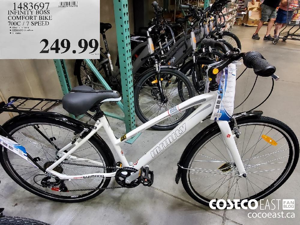 1483697 infinity boss comfort bike 700c 7 speed 249 99 Costco East Fan Blog