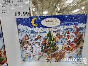 795671
LINDT ADVENT CALENDAR 290G 
$19.99