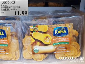 5057003
RANA BUTTERNUT SQUASH RAVIOLI 2 x 482 g 
$11.99