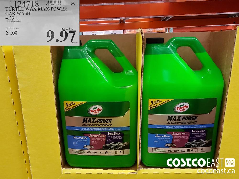 1124718 turtle wax max power car wash 4 73 l 9 97 - Costco East Fan Blog