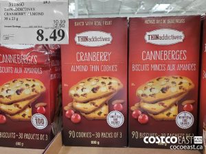 311860
THINADDICTIVES CRANBERRY ALMOND 30 X 23 G 
($2.50 INSTANT SAVINGS EXPIRES ON 2021-09-12)
$8.49
