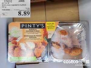 379252
PINTY'S BUFFALO CHICKEN FLINGS 907 g 
($4.00 INSTANT SAVINGS EXPIRES ON 2021-09-12)
$8.89