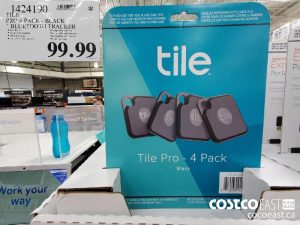 1424190
TILE PRO 4 PACK - BLACK ~ BLUETOOTH TRACKER 
$99.99
