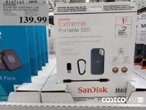 8147143
SANDISK EXTREME PORTABLE 1TB SOLID STATE DRIVE(SSD) 
$139.99
