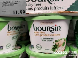 1610333
BOURSIN DAIRY FREE HERB & GARLIC 425 g 
$11.99