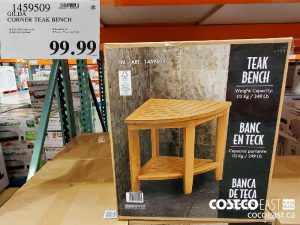 1459509
GILDA CORNER TEAK BENCH 
$99.99