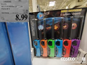 1460046
X-LITE MULTI-PURPOSE LIGHTERS PACK OF 6 
($3.00 INSTANT SAVINGS EXPIRES ON 2021-09-26)
$8.99