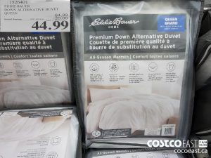1526401
EDDIE BAUER DOWN ALTERNATIVE DUVET QUEEN 
$20.00