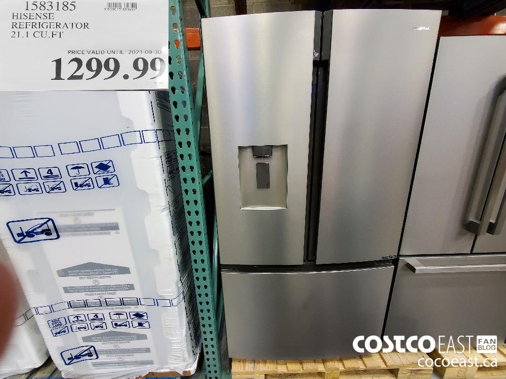 1583185 HISENSE REFRIGERATOR 21.1 CU.FT $1299.99