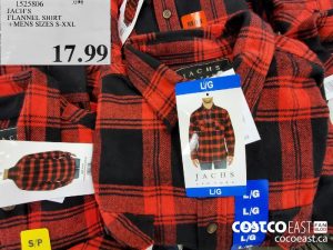 1525806
JACH'S FLANNEL SHIRT +MENS SIZES S-XXL 
$17.99